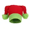 Chapéu de Natal europeu e americano mais vendido da Amazon para comércio exterior transfronteiriço outono e inverno, chapéu de lã tricotado do Papai Noel, presente criativo de Halloween
