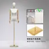 Maniquíes para Tienda de Ropa de Mujer, Accesorios, Hombro Plano, Hombro de Ángulo Recto, Busto Pequeño, Maniquí de Medio Cuerpo, Exhibidor para Ventana, Soporte de Exhibición, Cuerpo Completo