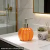 Botella de Cerámica Clásica de Calabaza para Rellenar Transfronteriza Baño Tipo Push Lujo Accesible Alto Valor Botella Push para Champú Loción