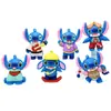 Llavero Grande de Stitch Muñeco Colgante Llavero de Stitch Callejero Muñeco Caja Ciega Accesorios para Bolsos de Pareja