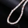Cuentas de Ábaco Cilíndricas de Concha de Agua Dulce Natural Cuentas Sueltas Aleatorias Materiales para Accesorios DIY Pulsera con Cuentas Collar de Cuentas de Buda Lote