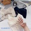 2933 Camisola de Seda de Hielo de Verano Sin Marcas Minimalista Antideslizante Fija Sin Marcas Ropa Interior Se Puede Usar por Dentro y por Fuera con Espalda Hermosa