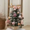 Set de Árbol de Navidad de Venta Caliente Transfronteriza Diseño de Escena Navideña Escritorio de Oficina DIY Accesorios Adornos