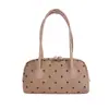 Bolso de axila único de lunares casual a la moda, diseño de nicho, nueva bolsa de hombro tipo almohada casual para mujer 2026