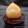 Adornos de Jade Beige Natural Sapo Dorado, Sapos de Tres Patas para Riqueza y Buena Fortuna, Artesanías Feng Shui, Decoración para el Hogar y la Oficina, Venta al por Mayor en Pares