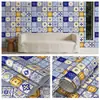 Papel Tapiz de Pared de Fondo para el Hogar Bohemio con Patrón Retro Pegatina de Pared Autoadhesiva Pegatina Impermeable a Prueba de Humedad Papel Tapiz de Decoración para Renovación