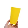 Taza de Plástico Engrosado Colorida para Bebidas Cerveza Color Caramelo Taza con Logo Publicitario Colorida Taza de Agua Taza para Enjuague Bucal Venta al por Mayor