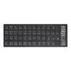 Pegatinas para Teclado de Laptop, Pegatinas para Teclas, Pegatinas Universales de Palabras para Computadora de Escritorio y Portátil, Wubi Coreano Cangjie Notación Fonética