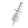 Rociador nasal calibre 18, hilo 20, 410, spray directo de plástico, bomba de spray portátil, boquilla de niebla fina blanca, bomba de spray de PP
