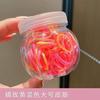 Diadema Elástica Pequeña Desechable para Niños Bebé Princesa Lazo Cabeza No Daña el Cabello Banda Elástica Grande Anillo para el Cabello para Mujeres