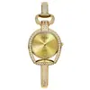 Relógio feminino Gedi de luxo leve com céu estrelado de alto valor, com um toque de nicho e design de pulseira irregular vazada