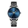Fabricante Original Relógio Masculino Calendário Simples Escala Simples Relógio de Quartzo Moderno À Prova D'água Luminoso Pulseira de Aço Sólido