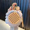 Llavero Juguete de Apretar Ojos Saltones Capibara Llavero Juguete para Aliviar el Estrés Colgante para Mochila Regalo Pequeño Divertido y Peculiar