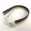 Tira de luz monocromática 5050 de una cabeza 3528 conector sin soldadura de 8 mm conector sin soldadura para línea de conexión de tira de luz de 10 mm