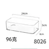 Divisor de Gaveta Caixa Organizadora Embutida Papelaria Acrílico Transparente Mesa Cosméticos Diversos Armazenamento Organização Estilo Muji