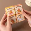 Capibara de Goma Suave Llavero de Caja Misteriosa de Moda Llavero Mini Lindo para Estudiantes Colgante para Mochila DIY Regalo