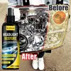 Kineshinex popular kit de herramientas para renovación y reparación de faros de coche, líquido atomizador calefactor para restaurar faros