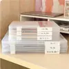 Caja de Almacenamiento de Archivos A4 de Escritorio Multifuncional Caja de Almacenamiento de Documentos Manual de Instrucciones Caja de Almacenamiento A5 Caja Organizadora de Recibos de Oficina