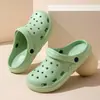 Zapatos Estilo Cocodrilo con Sensación de Caminar sobre las Nubes, Eva Antiolor, Uso Diario en Casa, Nuevo Modelo de Verano, Sandalias de Playa Antideslizantes para Exteriores para Mujer, Talón Cerrado 202