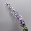 Hierba de Golondrina Voladora de Tres Puntas Flor Artificial Salón de Ceremonias de Boda Decoración Techo del Hogar Guía de Carretera Arreglo Floral Ramo de Flores Artificiales Materiales Florales para Paisajismo
