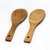 Bambu natural pá chinesa cabo longo espátula de bambu louça de madeira maciça colher de arroz colher pequena Artesanato Presentes Atacado