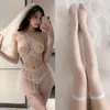 Lingerie Sexy, Renda Feminina, Vestido de Noiva Macio, Uniforme de Noiva Transparente Puro Desejo, Camisola Transparente Quente