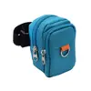 Bolsa de muñeca de doble cremallera tamaño pequeño bolsa para el brazo teléfono móvil cambio monedas llave bolsa para deportes al aire libre 0204 hecho a medida