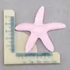 Estrellas de mar de gel grandes, accesorios de resina para manualidades, imanes para refrigerador, accesorios para el cabello para niños, pinzas para el cabello, parches adhesivos, pegamento de crema, zapatos con agujeros