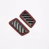 Aplicável a Kia 21 smart run sportage saída de ar peça decorativa de lantejoulas pequena saída de ar frontal patch de fibra de carbono M