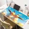Alfombrilla de ratón profesional para e-sports de Pikachu de dibujos animados, tamaño grande, alta gama, venta directa de fábrica, transferencia térmica, alfombrilla para escritorio de computadora, oficina