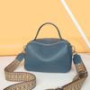 Bolsa carteiro de ombro de couro bovino de primeira camada feminina bolsa almofada estilo japonês e coreano moda versátil 2023 Nova Moda comércio exterior transfronteiriço