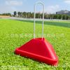 Fabricantes transfronteiriços cabelo reto triângulo placa de sinal obstáculo futebol placa de sinal de treinamento triângulo cone obstáculo barril cone