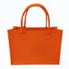 Estoque Disponível Bolsa de Feltro Bolsa de Armazenamento Simples Presente para Casa Sacola de Embalagem para Compras Bolsa de Feltro Logo