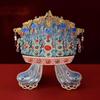 Pelo Liso de Fábrica Guobo Corona de Fénix Pegatina para Nevera Metal Filial Duan Reina Kowloon Jiufeng Palacio Museo Wen Chuang Pekín