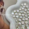 Perlas artificiales barrocas acrílicas de color brillante, cuentas sueltas de formas especiales, accesorios hechos a mano, material de bricolaje