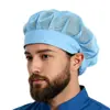 Gorra de trabajo de malla transpirable para mujer, gorra a prueba de polvo para cocina, restaurante, fábrica de alimentos, gorra de higiene para taller de fábrica, unisex al por mayor