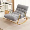 Mecedora, sillón reclinable, silla de relax, sofá de relax doble para balcón, mecedora reclinable de masaje para siestas de ocio en casa