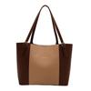 Bolso tote de gran capacidad estilo Hong Kong 2025 otoño e invierno nueva moda textura portátil bolso grande bolso de mano de moda para mujer