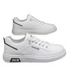 Zapatos de Hombre 2025 Primavera y Verano Nueva Moda Versátil Transpirables Zapatos Blancos Ligeros de Suela Blanda Casual Zapatos de Tablero para Estudiantes Zapatos de Hombre