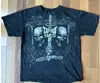 Camiseta Vintage Y2K Nueva Camiseta de Cuello Redondo Hip Hop Harajuku Hombres/Mujeres Manga Corta Tops Góticos Streetwear