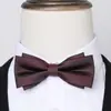 Gravata Borboleta Masculina Padrinho Noivo Vermelho Vinho Gravata Preta Camisa Social Vestido Casamento Vermelho Estilo Coreano Laço para Mulheres