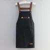 Delantal Transfronterizo con Impresión de Logo Personalizado, Impermeable, Resistente al Aceite, Resistente a las Manchas, Alta Calidad, Ropa de Trabajo Elegante para Hombre para Uso en Cocina y Hogar