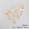 Materiales de Decoración DIY al por Mayor para Nochevieja: Hojas Doradas Artificiales, Acebo, Hojas de Abanico Doradas, Eucalipto y Decoraciones de Cubo de Bendición de Año Nuevo