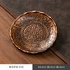 Aislamiento Térmico y Antiescaldado Portaté con Aleación Posavasos Bronce Creativo Metalizado Esterilla para Té Accesorios para Juego de Té Portavasos Estilo Japonés Hoja de Lata para Té Lote