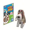 Regalo Día del Niño Rompecabezas Estéreo de Animales 3-6 Años Juguete de Educación Temprana para Niños Pequeños Zoológico León Cebra Elefante de Dibujos Animados