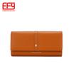 Cartera de Mujer Personalizada Chaobang Multi-tarjeta Gran Tres Descuento Transfronteriza Simple Color Sólido Clutch Cartera de Moda