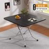Mesa Caliente Nueva Mesa Cuadrada Plegable para el Hogar Habitación de Alquiler Apartamento Pequeño Mesa Cuadrada para Comer Mesa Calefactora de Invierno