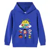 Suéter con Capucha de Algodón para Niños y Niñas Otoño e Invierno 2023 Suéter Pulóver para Niños Pequeños y Medianos Suéter Transfronterizo para Niños