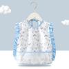 Overol para niños Impermeable A prueba de suciedad Babero para comer para niña Bebé Verano Delgado Delantal para niños Ropa sin mangas para jardín de infancia