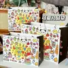 Nueva Bolsa de Regalo Estilo Ins de Cachorro de Dibujos Animados Alto Valor Estético Feliz Cumpleaños Año Nuevo Bolso de Mano Almacenamiento de Cartón Engrosado